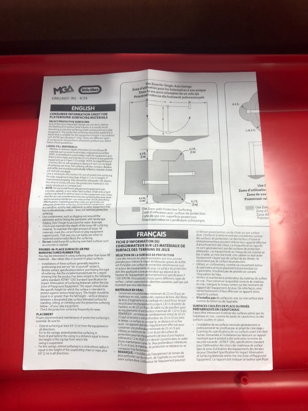 Photo 1 of ** CRACK ON THE EDGE OF THE BLUE STAIRS ** UNSURE IF FIXABLE ** Little Tikes First Slide for Kids, Easy Set Up for Indoor Outdoor, Easy to Store, for Toddlers Ages 18 Months - 6 years