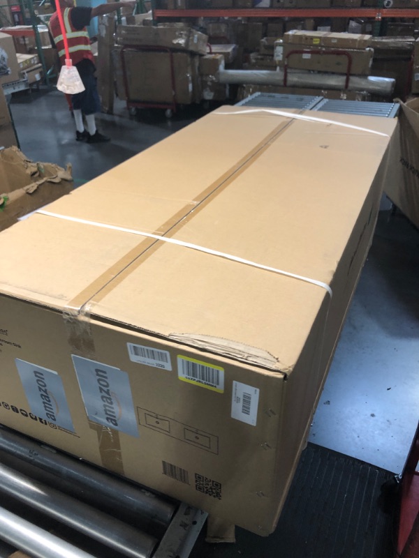 Photo 1 of ***FACTORY SEALED***Swiss Madison Cascade 48 in. Black Oak, Double Basin Bathroom Vanity with White Ceramic Sink Top