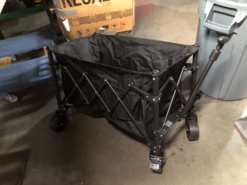 Photo 1 of ***FINAL SALE- DAMAGED - MISSING PARTS - SEE COMMENTS/PARTS ONLY ITEM***
Favoyard Collapsible Wagon Carts Foldable 150L & 360LBS Portable Folding Wagons with All-Terrain Wheels & Brakes Heavy Duty Outdoor Utility Cart for Beach Grocery Camping Shopping Sp