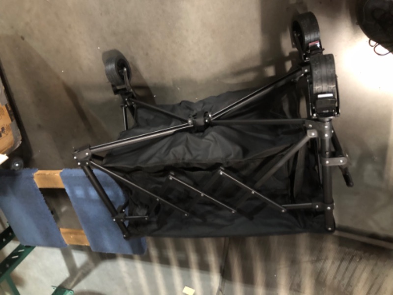 Photo 1 of ***FINAL SALE- DAMAGED - MISSING PARTS - SEE COMMENTS/PARTS ONLY ITEM***
Favoyard Collapsible Wagon Carts Foldable 150L & 360LBS Portable Folding Wagons with All-Terrain Wheels & Brakes Heavy Duty Outdoor Utility Cart for Beach Grocery Camping Shopping Sp