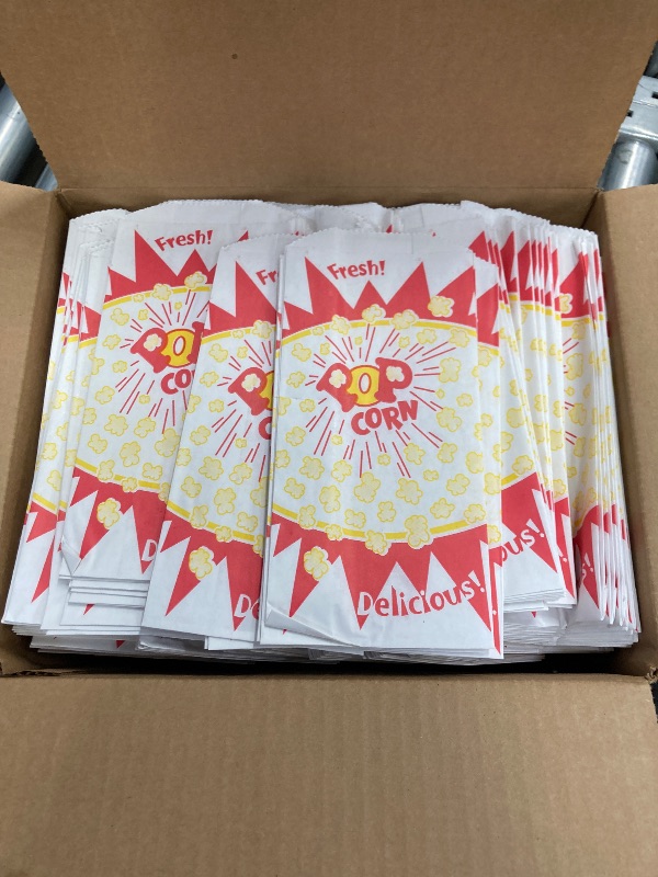 Photo 1 of 1000 popcorn bags