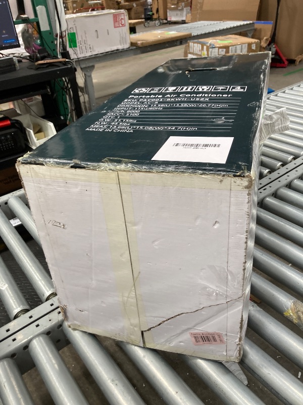 Photo 1 of ***MISSING ATTACHMENTS**Simzlife Portable Air Conditioner 8000 BTU Ashrae , Dehumidifier, Fan,Cool, 3 in 1 AC with Remote Control