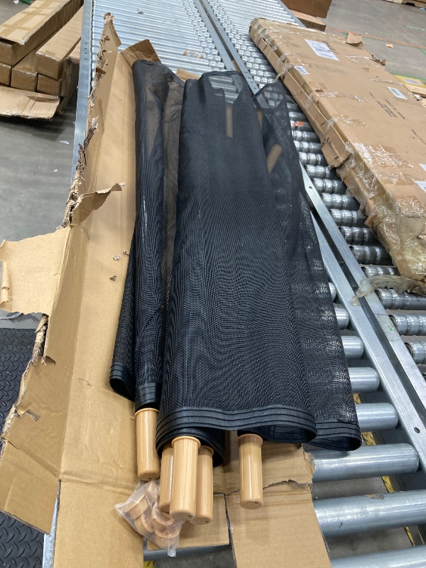 Photo 1 of ***THE PHOTO AND DESCRIPTION IS ONLY TO THE REFERENCE***ALLSAFE Pool Fence 4Ft x 15Ft, Swimming Pool Child and Pet Safety Fencing, DIY Installation, Black