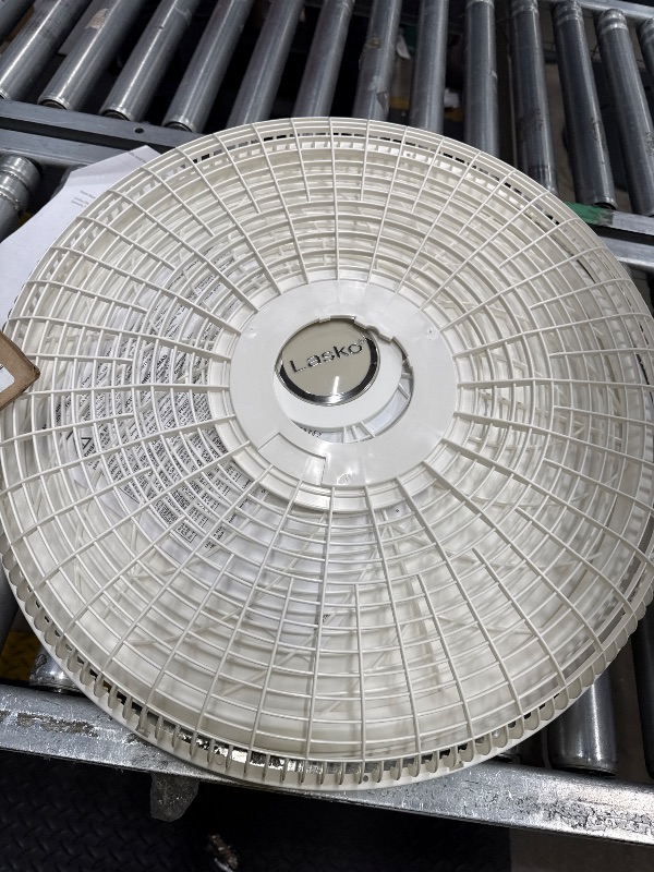 Photo 1 of 18-inch High-Velocity Pedestal Fan, Remote Control, 4 Speeds, 53-inch Height, WHITE