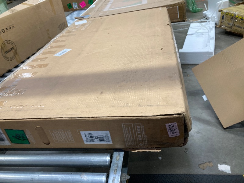 Photo 1 of ***PARTS ONLY/CRACKED SCREEN**Samsung 55-Inch Class Crystal UHD 4K DU7200 Series HDR Smart TV w/Object Tracking Sound Lite, PurColor, Motion Xcelerator, Mega Contrast, Q-Symphony (UN55DU7200, 2024 Model)