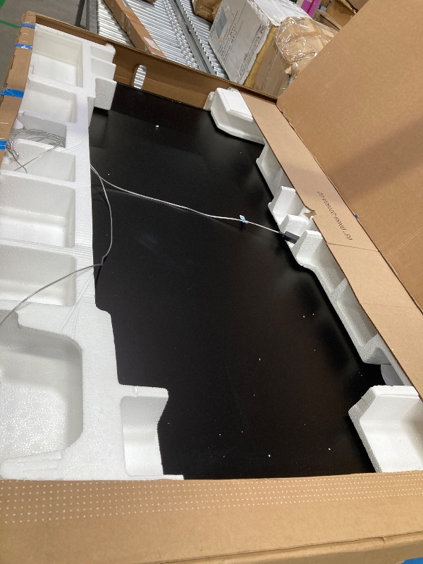 Photo 1 of ***(SELLING AS PARTS ONLY -SCUFFS/SCRATCHES, BROKEN SCREEN)*** 
Samsung 65-Inch Class QLED 4K LS03D The Frame Series Quantum HDR Smart TV w/Dolby Atmos, Art Mode, Anti-Reflection, Customizable Frame, Slim Fit Wall Mount with Alexa Built-in (QN65LS03D, 202