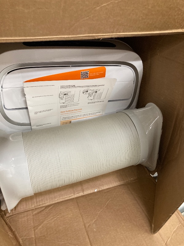 Photo 1 of 14000 BTU Portable Air Conditioners,Cools Up to 700 Sq.Ft,Portable AC Unit with Remote Control,Cooling,Fan,Dehumidification,Sleep Mode& Installation Kits for Large Rooms,White