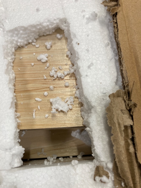 Photo 1 of 2-Tier Portable Toy Storage, Kids Toy Organizer W/2 Removable Bins with 4 Wheels?Wood)