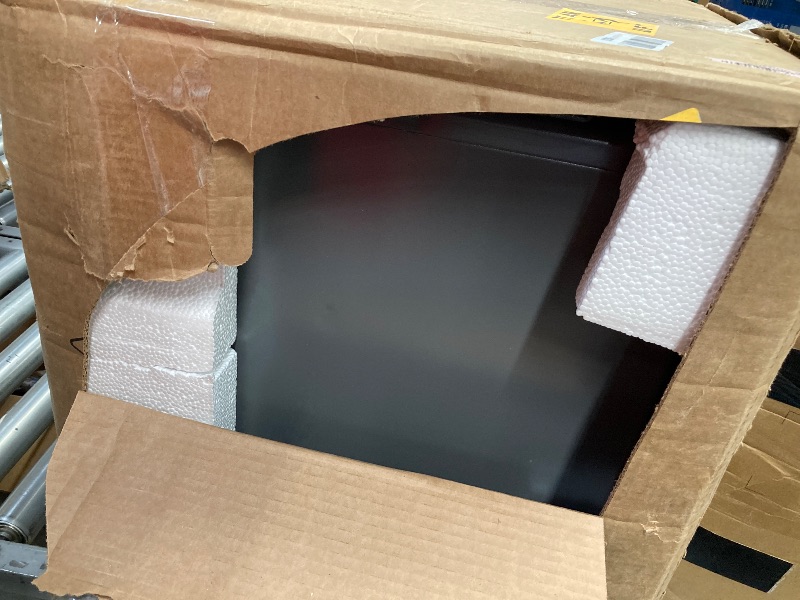 Photo 1 of SentrySafe Black Fireproof Safe with Digital Push Button Keypad, Home Safe For Money, Documents, and other Valuables, 1.23 Cubic Feet, SF123ES