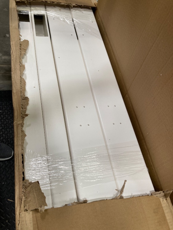 Photo 1 of 89in H x 62in W x 47in L (1 Enclosure) Zippity Hampton Outside Shower Enclosure Kit with Door, White Vinyl Outdoor Shower Kit for Pool Shower, Outdoor Changing Room, Beach Shower, ZP19009