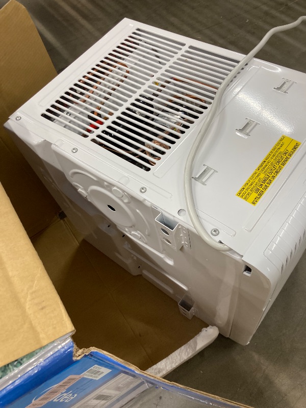 Photo 1 of Midea 12,000 BTU Smart Inverter Window Air Conditioner with APP, Alexa Control, 115V AC Unit Cools up to 550 Sq. Ft, Quiet Operation, Energy Saving, Remote & Easy Installation Kit, White