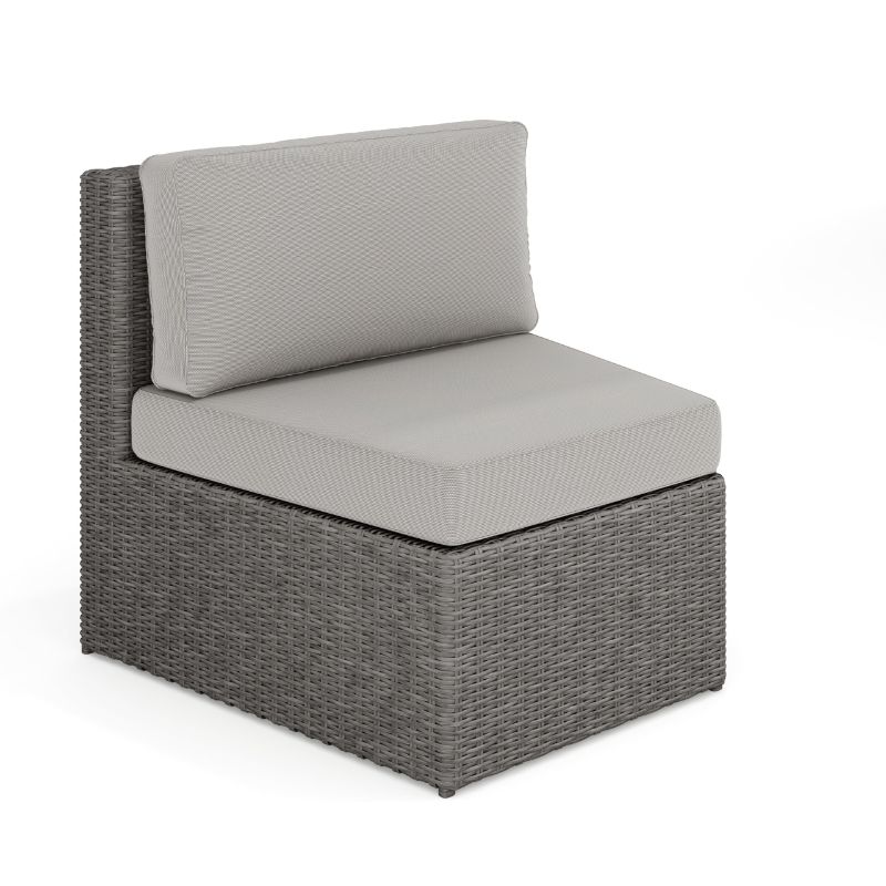 Photo 1 of *****Beautiful sofa set***
TK Classics Florence Curved Armless Sofa
Martha Stewart Bedford Indoor-Outdoor Modular Patio Curved Sectional Sofa Seat with Rattan Wicker Finish in Gray with Gray All-Weather Cushions