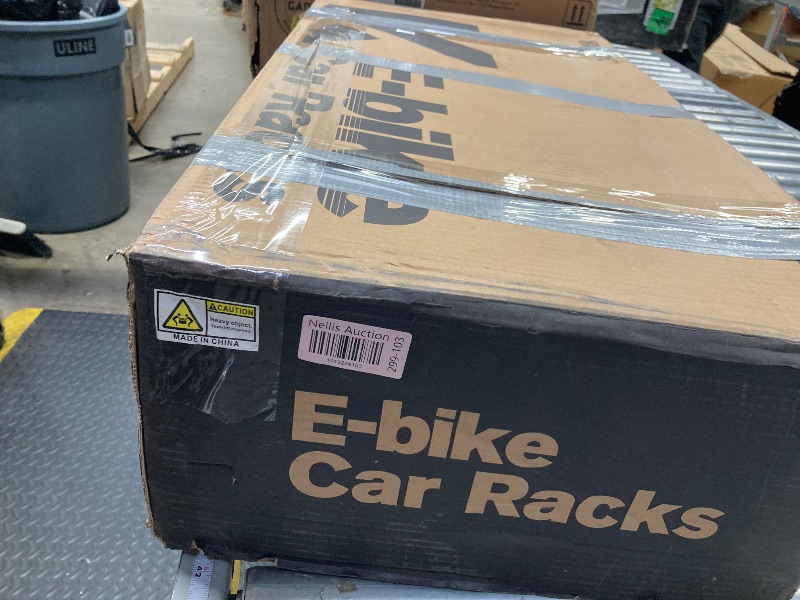 Photo 1 of KYX 220 lb Hitch Mounted E-Bike Rack, 2-Bike Rack Hitch Mount Platform Style for Cars Trucks SUVs Minivans, fits MTB Gravel Road Bike with Up to 5-inch Fat Tire Carrier Rack - 2" Hitch Receiver