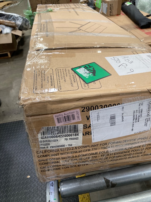 Photo 1 of Plank+Beam Verso Rectangular Dining Table, 48 Inch Solid Pine & Rubberwood, Coastal White