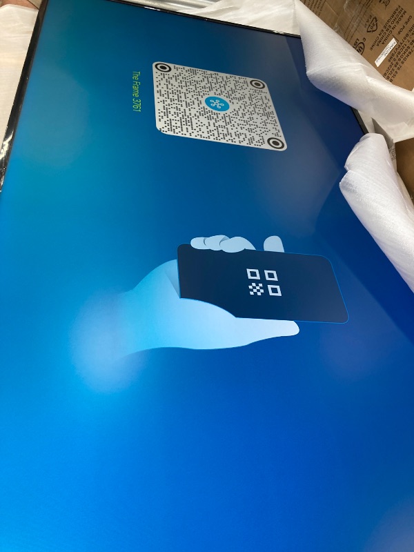 Photo 1 of Samsung 55-Inch Class The Frame LS03F 4K QLED Smart TV (2025 Model) Modern Frame Design, NQ4 AI Gen2 Processor, Art Mode, Artful Picture Quality, Samsung Vision AI, Alexa Built-in