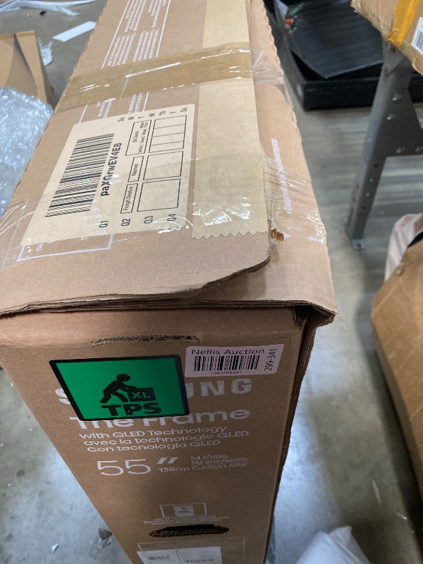 Photo 1 of Samsung 55-Inch Class The Frame LS03F 4K QLED Smart TV (2025 Model) Modern Frame Design, NQ4 AI Gen2 Processor, Art Mode, Artful Picture Quality, Samsung Vision AI, Alexa Built-in