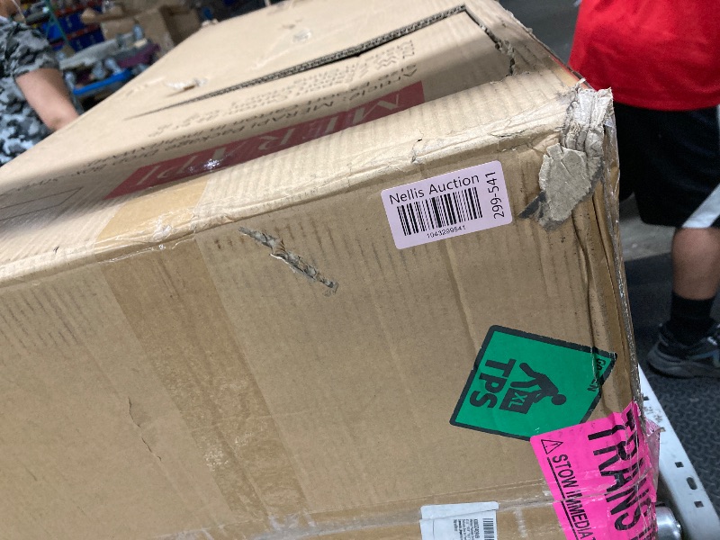 Photo 1 of Merapi Package Delivery Box for Outside, 41.6" *18.9" *16.9" Cold-Rolled Steel Delivery Box for Packages & Mails, Anti-Theft Lockable Large Mailbox for Porch, House, Curbside, Black