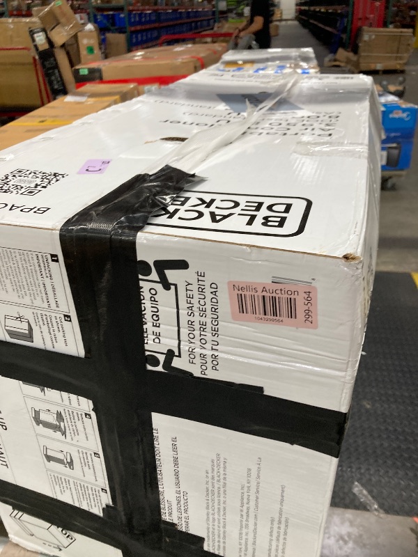 Photo 1 of ***PARTS ONLY***
BLACK+DECKER 8,000 BTU Portable Air Conditioner for Rooms up to 350 Sq. with Remote Control, White
