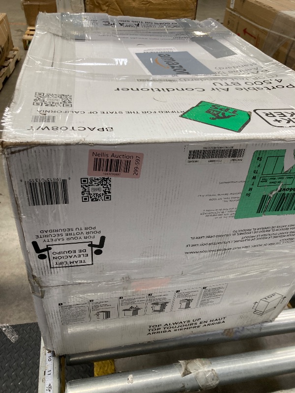 Photo 1 of ***PARTS ONLY***
BLACK+DECKER 8,000 BTU Portable Air Conditioner for Rooms up to 350 Sq. with Remote Control, White