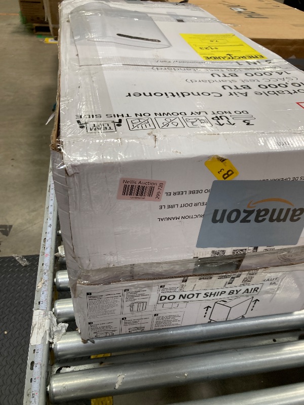 Photo 1 of 14000 BTU Portable Air Conditioners,Cools Up to 700 Sq.Ft,Portable AC Unit with Remote Control,Cooling,Fan,Dehumidification,Sleep Mode& Installation Kits for Large Rooms,White