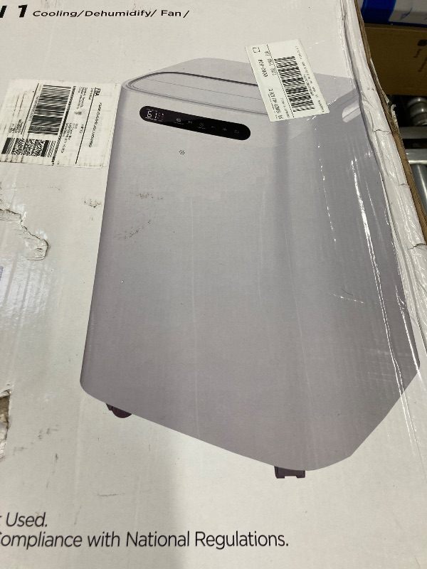 Photo 1 of 14000 BTU Portable Air Conditioners,Cools Up to 700 Sq.Ft,Portable AC Unit with Remote Control,Cooling,Fan,Dehumidification,Sleep Mode& Installation Kits for Large Rooms,White