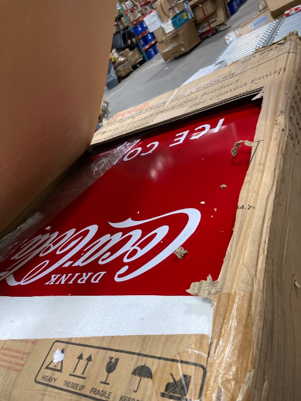 Photo 1 of Junior Coke Cooler (Non-refridgerated) Red