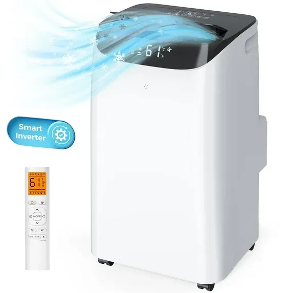 Photo 1 of 



Fosawd
Fosawd 16000 BTU Smart Inverter Portable Air Conditioner with Cool, Dehumidifier and Fan Mode, 3-in-1 Portable AC Unit For Room up to 800 sq.ft with Remote Control & DIY Window Kit, 46dB