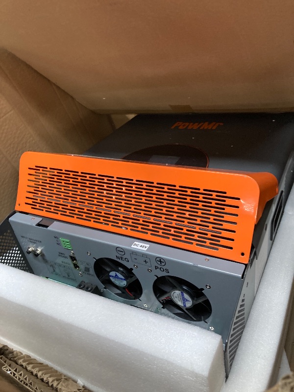 Photo 1 of **PARTS ONLY**Solar Inverter 5000W Low-Frequency Inverter 48V to 110V, Peak 15000W Power Inverter Built-in 120A MPPT Controller, fit for Lead-Acid Lithium Battery and Support Utility/Generator/Solar Charge