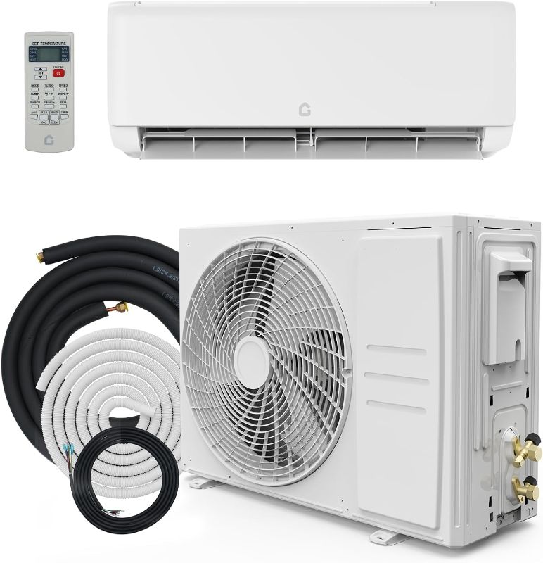 Photo 1 of 21 SEER2 24000 BTU Mini Split Air Conditioner, 2025 New Update 230V Split AC Unit Heating and Coolings up to 1500, Inverter Ductless Air Conditioner w/Wifi,Remote Control.More Energy Efficient