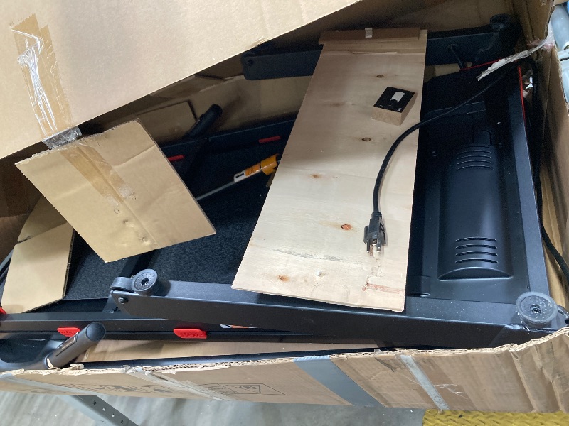 Photo 1 of **NOT IN ORIGINAL PACKAGE**THERUN Treadmills for Home, Running Treadmill with Incline, Folding Treadmills Heart Rate Sensors, 18?LED Display Manual Incline Adjustment, 3.0HP Treadmill for Indoor Fitness Workouts