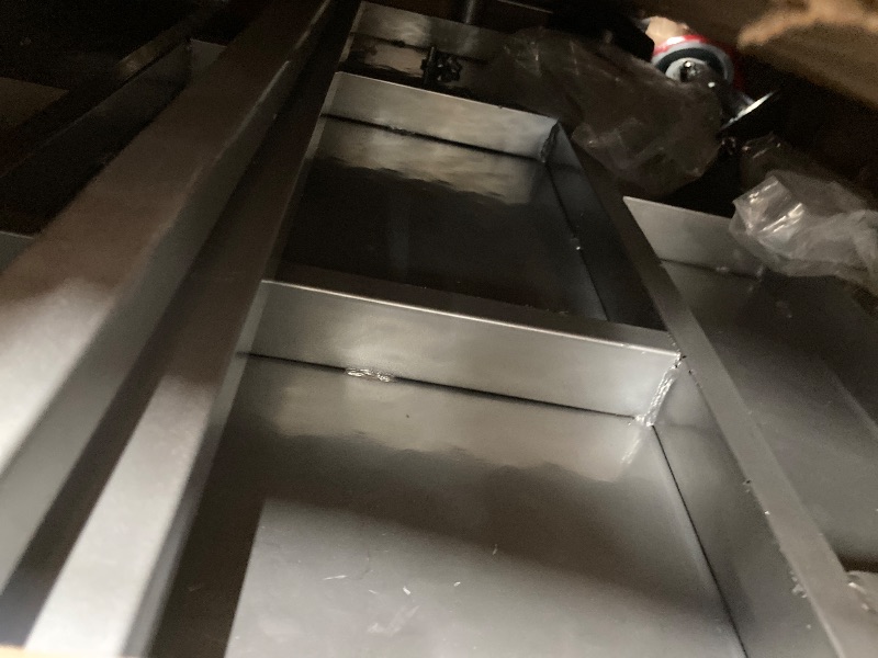 Photo 1 of 2IN1 Heavy Duty Panel Truck Cart, 42" x 24" Platform Cart w/Rubber Mat & 3 Handrails, 2500 lbs Capacity Drywall Cart & Lumber Cart, Flatbed Cart w/2 Swivel Casters, All-Steel Hand Truck Push Cart