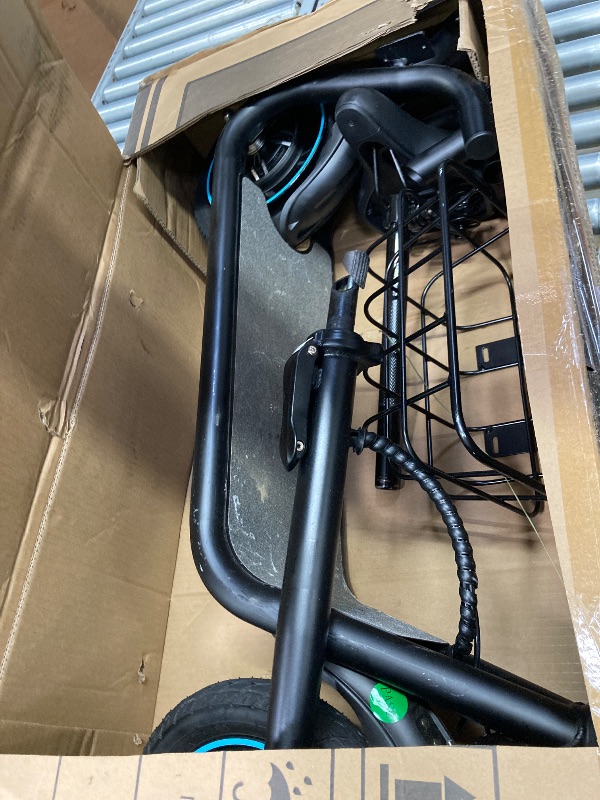 Photo 1 of **DOES NOT TURN ON***URBANMAX C1 Electric Scooter with Seat, 450W Powerful Motor up to 22 Miles Range, Folding Electric Scooter for Adult Max Speed 15.5Mph, Electric Scooter for Commuting with Basket