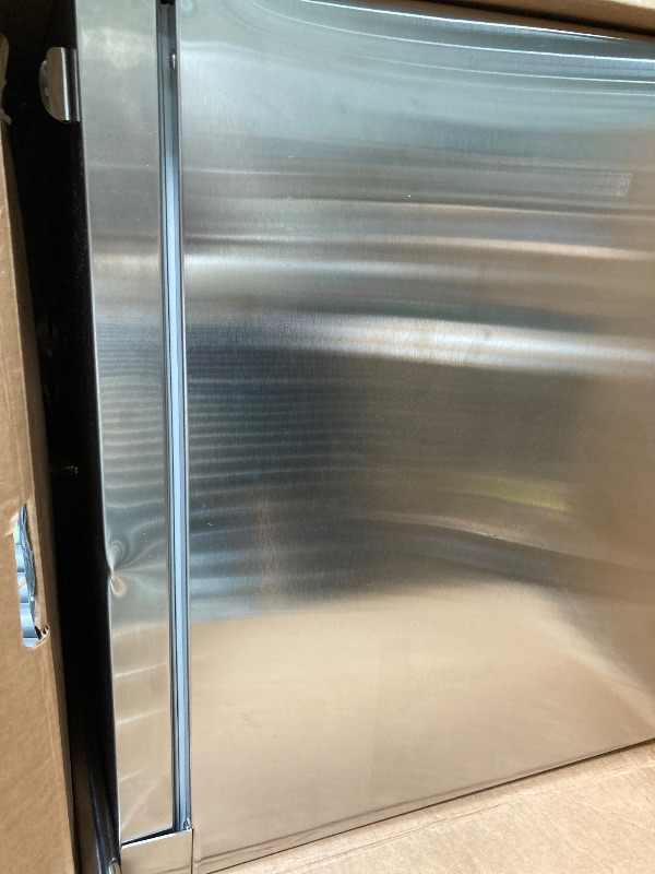 Photo 1 of ***PARTS ONLY**cureder 24 Inch Outdoor Refrigerator, Built-in Stainless Steel Beverage Beer Cooler Under Counter Fridge, Indoor/Outdoor Refrigerator with 3 Shelves for Patio Kitchen and Commercial Use