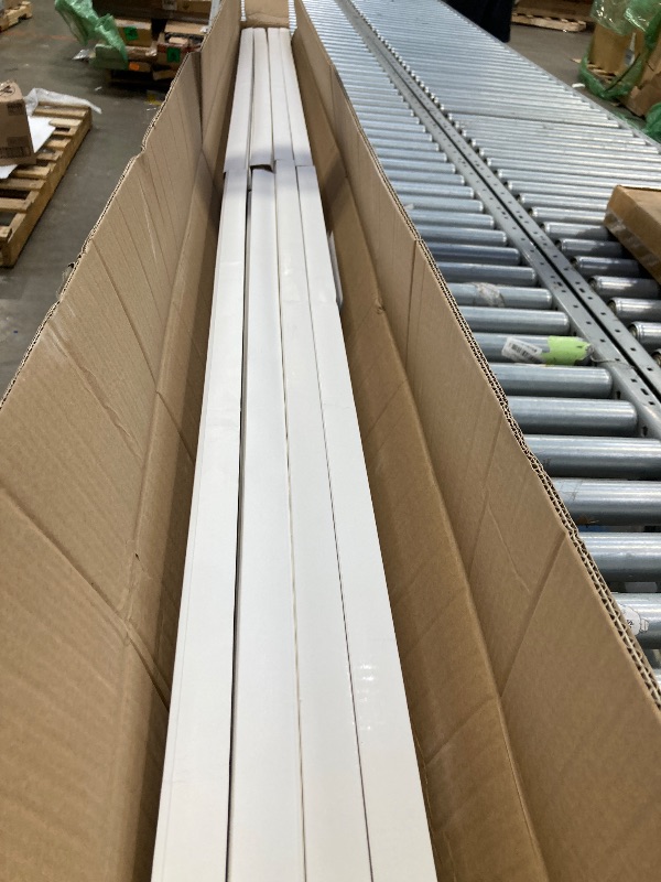 Photo 1 of **PART ONLY**
JESLED T8/T10/T12 8FT LED Tube Light, Single Pin FA8 Base, 50W 6000LM 5000K Daylight White, 270 Degree V Shaped LED Fluorescent Bulb (130W Equiv.), ETL Listed, Clear Cover, Dual-Ended Power (12-Pack)