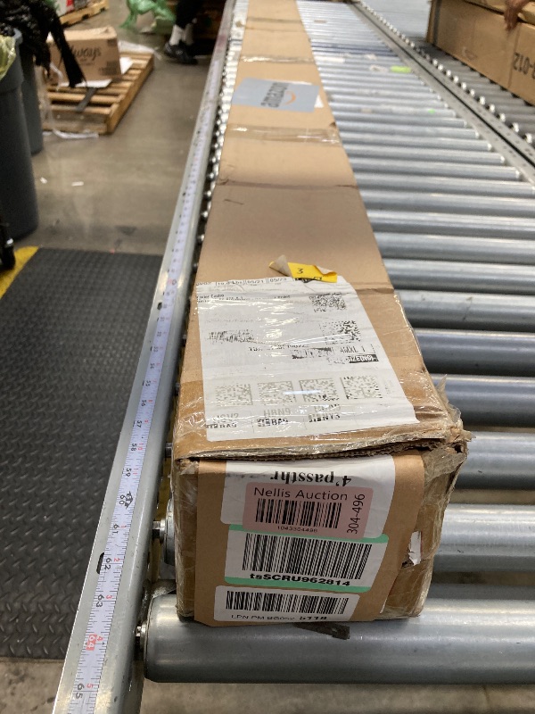 Photo 1 of **PART ONLY**
JESLED T8/T10/T12 8FT LED Tube Light, Single Pin FA8 Base, 50W 6000LM 5000K Daylight White, 270 Degree V Shaped LED Fluorescent Bulb (130W Equiv.), ETL Listed, Clear Cover, Dual-Ended Power (12-Pack)