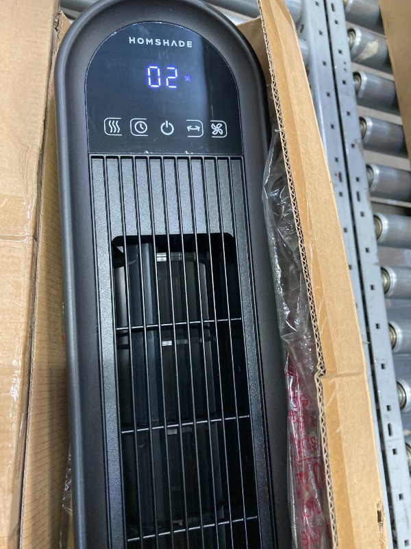 Photo 1 of 41" Tower Fan,90° Oscillating Fans with 3 Speeds,3 Modes,26 ft/s High Velocity,LED Display with Remote,12H Timer,For Home,Living Room,Office

