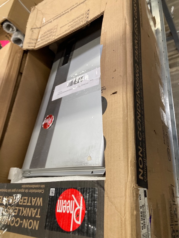 Photo 1 of **PARTS ONLY**
Rheem RTG-70DVLP-3 High Efficiency Non-Condensing Indoor Tankless Liquid Propane Water Heater, 7.0 GPM