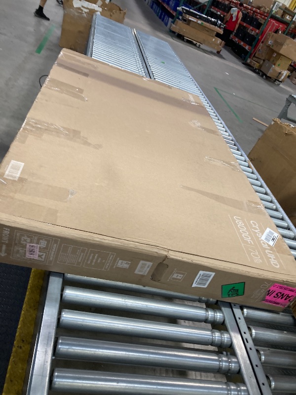 Photo 1 of Samsung 70-Inch Class Crystal UHD U8000F 4K Smart TV (2025 Model) Endless Free Content, Crystal Processor 4K, MetalStream Design, Knox Security, Alexa Built-in