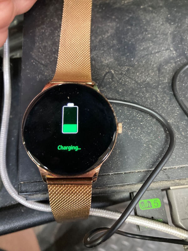 Photo 1 of ***NO CHARGER/BROKEN WRISTBAND**Susuzi 21V Electric Cordless Grass String Trimmer Lawn Edger Weed Wacker Cutter with Wheels Heart Rate/SpO2/Sleep Monitor, 100+ Sports Modes, IP67 Waterproof Smartwatch for Android iPhone