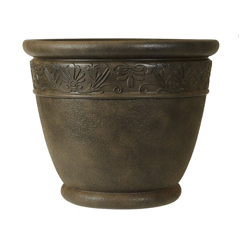 Photo 1 of 19" Richmond Garden Planter, Rust

