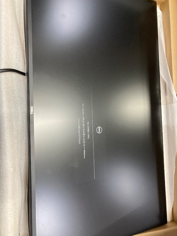 Photo 1 of ***SOLD FOR PARTS ONLY***  Dell S2725HS 27 Inch Monitor, FHD (1920x1080) Display, 100Hz Refresh Rate, 1500:1 Contrast Ratio, TÜV Rheinland Eye Comfort 4 Star, Integrated 2x5W Speaker, Height/Tilt/Swivel/Pivot- Ash White Color **Please Read Notes!!**