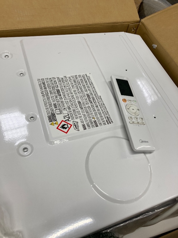 Photo 1 of Midea 10,000 BTU Smart Inverter Window Air Conditioner with APP, Alexa Control, 115V AC Unit Cools up to 450 Sq. Ft, Quiet Operation, Energy Saving, Remote & Easy Installation Kit, White