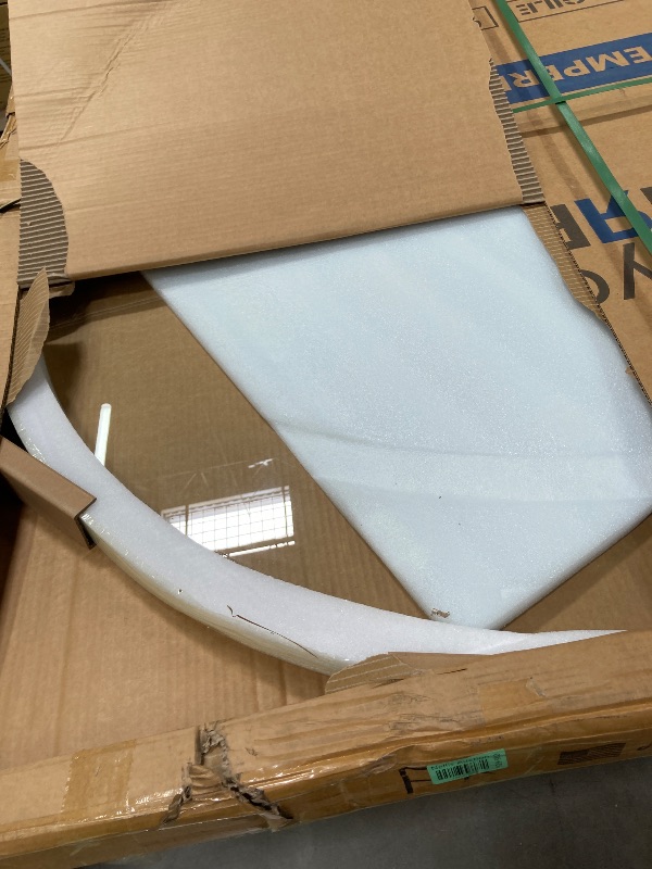 Photo 1 of **SLIGHTLY BENT ON ONE SIDE**White Board Dry Erase Whiteboard for Wall 70" x 40" Aluminum Presentation Magnetic Whiteboard