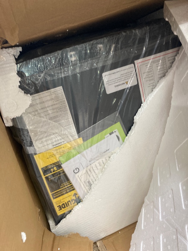 Photo 1 of Equator All-In-One VENTED/VENTLESS Washer-Dryer 1.9cf/18lb 1400RPM 110V (Yellow/Black)