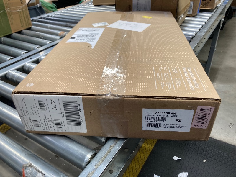 Photo 1 of Samsung 27' T35F Series FHD 1080p Computer Monitor, 75Hz, IPS Panel, HDMI, VGA (D-Sub), AMD FreeSync, Wall Mountable, Game Mode, 3-Sided Border-Less, Eye Care, LF27T350FHNXZA