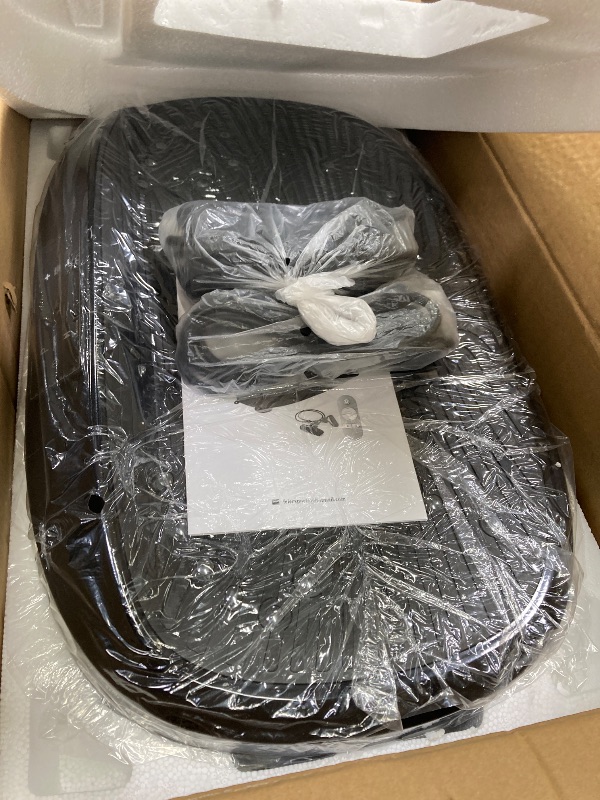 Photo 1 of ***MISSING ONE RESISTANCE STRAP**Feierdun
Vibration Plate Exercise Machine, Lymphatic Drainage Machine, Whole Body Workout Vibration Platform w/ 2 Resistance Bands for Wellness and Fitness-Black