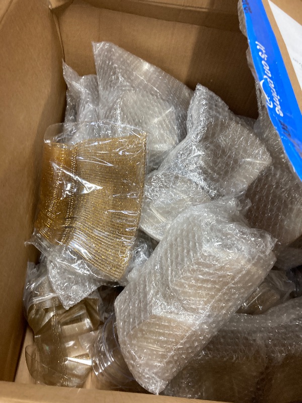 Photo 1 of Tessco Mini Plastic Dessert Plates Set Including Appetizer Plates Dessert Bowls 