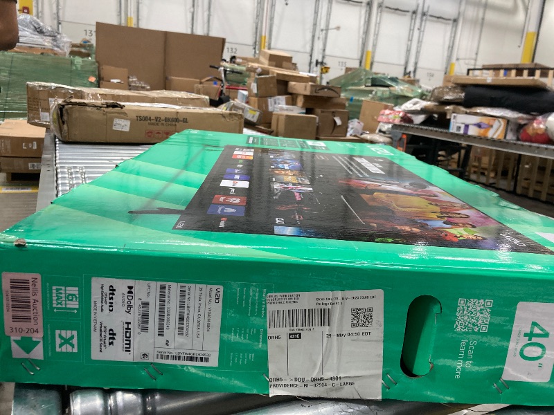 Photo 1 of ***PARTS ONLY***
VIZIO 40-inch Full HD 1080p Smart TV with DTS Virtual: X, Alexa Compatibility, Google Cast Built-in, Bluetooth Headphone Capable, (VFD40M-08 New)
