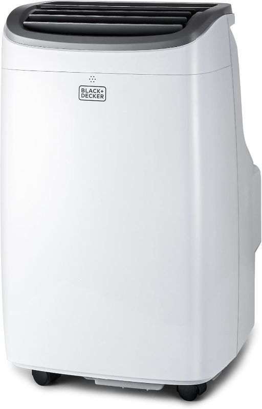 Photo 1 of ***(SELLING AS PARTS ONLY -DO NOT WORK)***BLACK+DECKER 10,000 BTU Portable Air Conditioner for Rooms up to 450 Sq. with Remote Cont rol, White ***(NO REMOTE, NOT IN BOX, SOME SCUFFS/SCRATCHES)***
