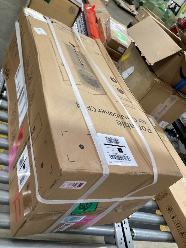 Photo 1 of 14,000 BTU Portable Air Conditioners - 3-IN-1 Standing AC Units Powerful Quiet Smart Air Conditioning Cools Within 750 Sq.Ft with Remote Control Dry/Fan Modes for Indoor Large Room Dorm